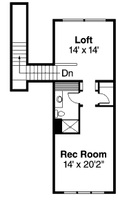 upper floor house blueprint