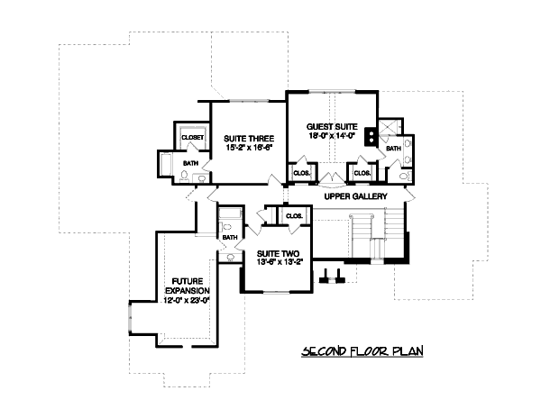 upper floor house blueprint