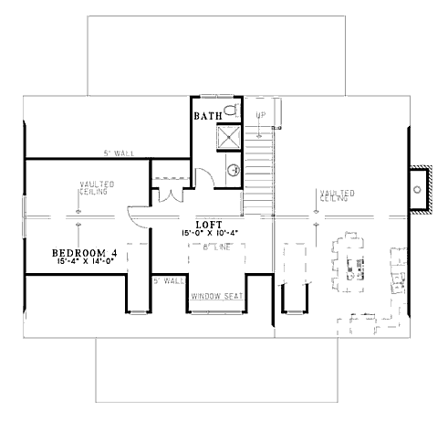 upper floor house blueprint