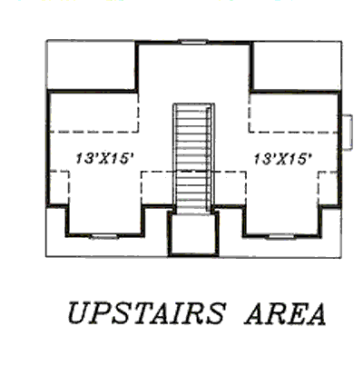 upper floor house blueprint