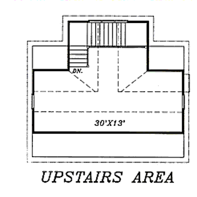 upper floor house blueprint