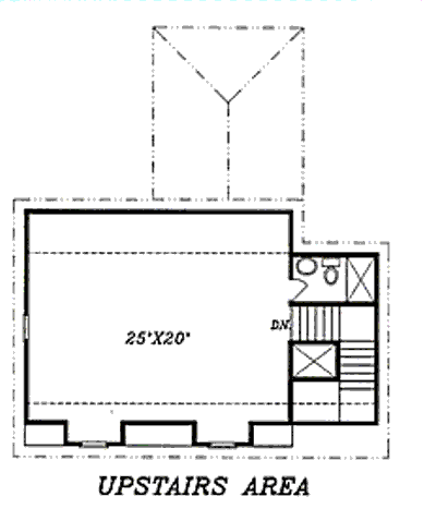 upper floor house blueprint