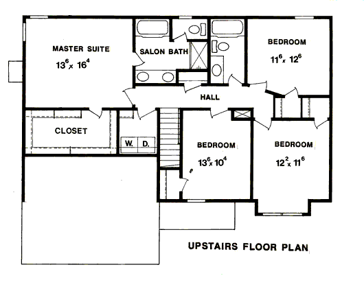 upper floor house blueprint