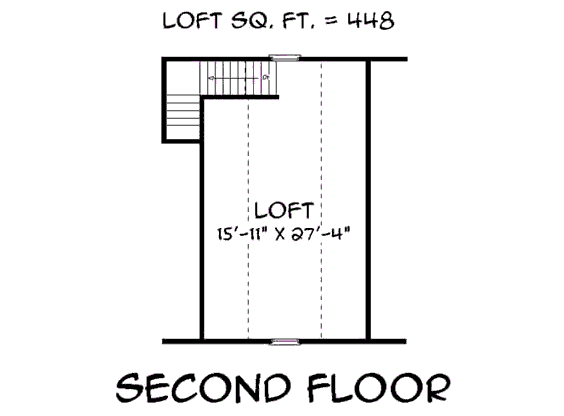 upper floor house blueprint