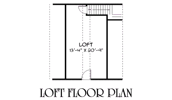upper floor house blueprint