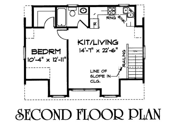 upper floor house blueprint