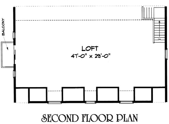 upper floor house blueprint