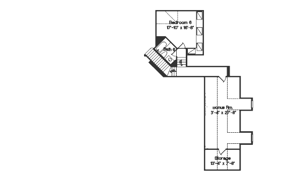 upper floor house blueprint