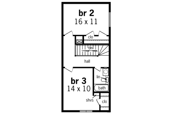 upper floor house blueprint