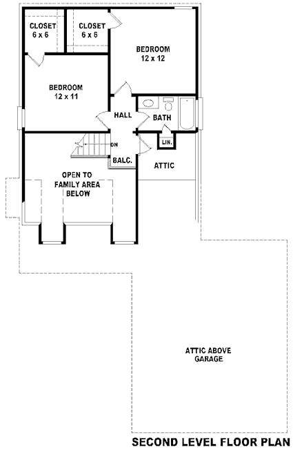 upper floor house blueprint