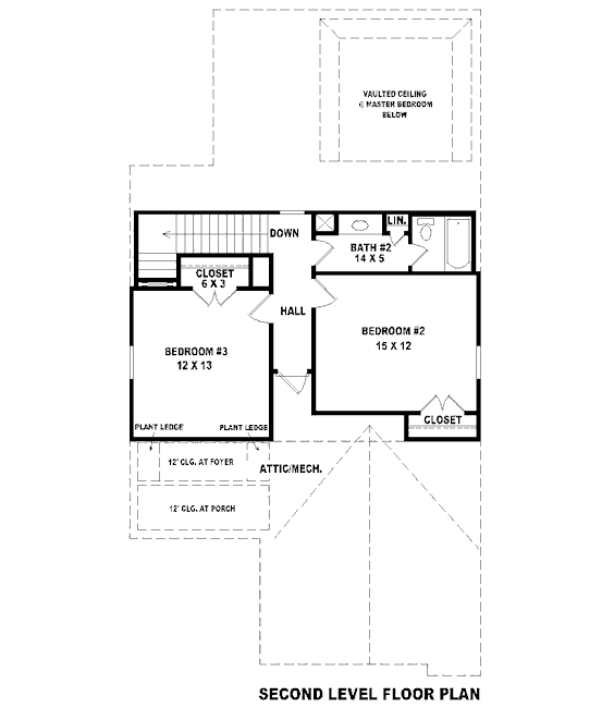 upper floor house blueprint
