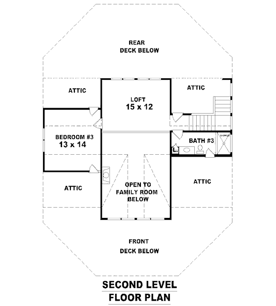 upper floor house blueprint