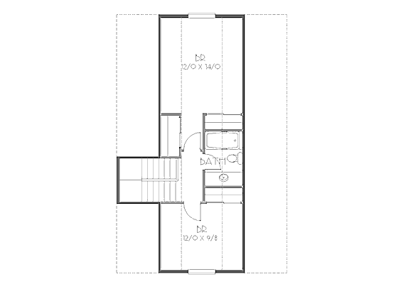 upper floor house blueprint