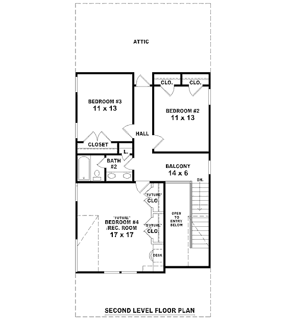 upper floor house blueprint