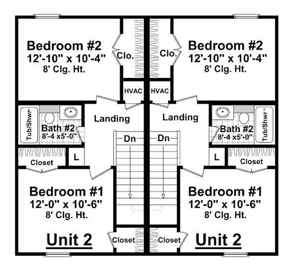 upper floor house blueprint