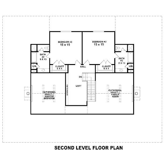 upper floor house blueprint