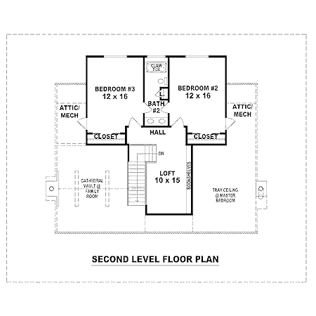 upper floor house blueprint