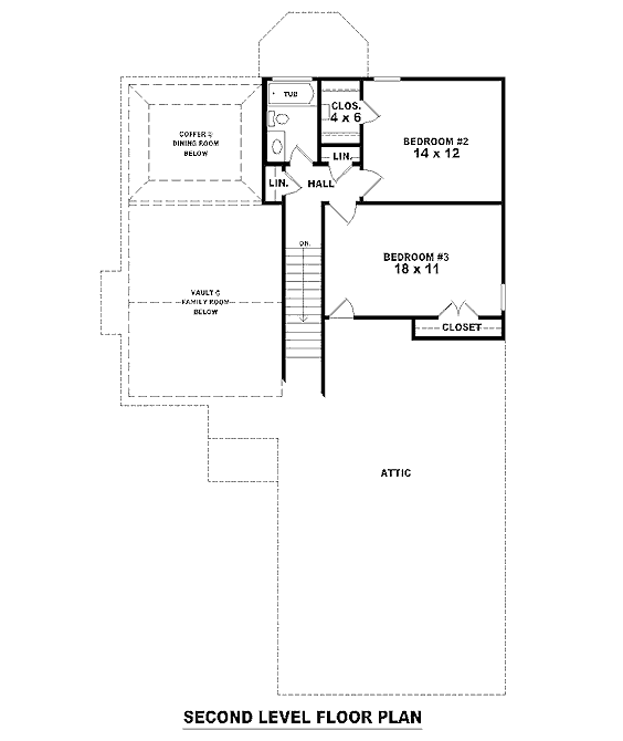 upper floor house blueprint