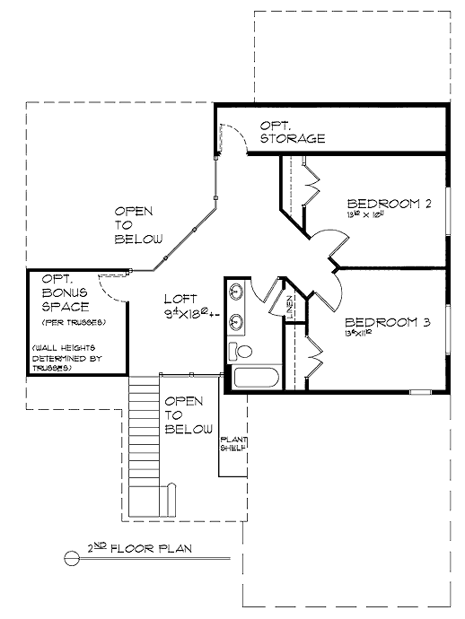 upper floor house blueprint