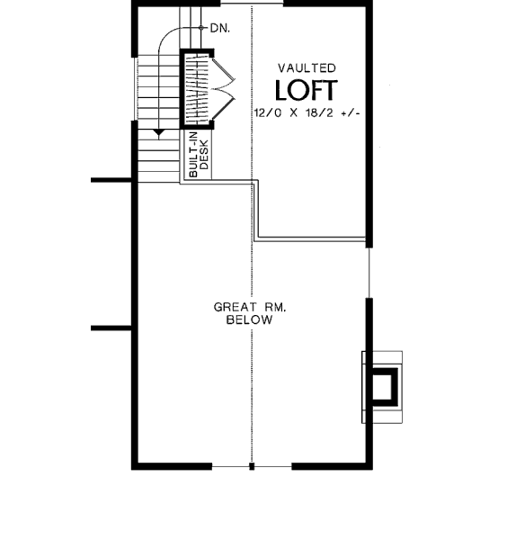 upper floor house blueprint