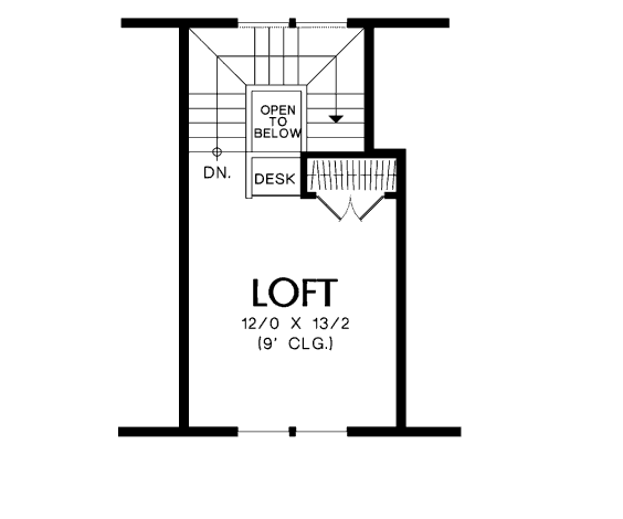 upper floor house blueprint