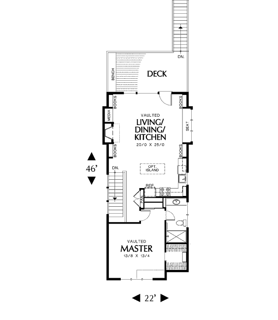 upper floor house blueprint