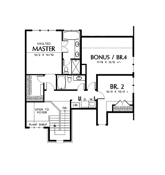 upper floor house blueprint