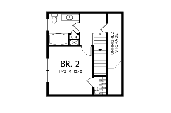 upper floor house blueprint