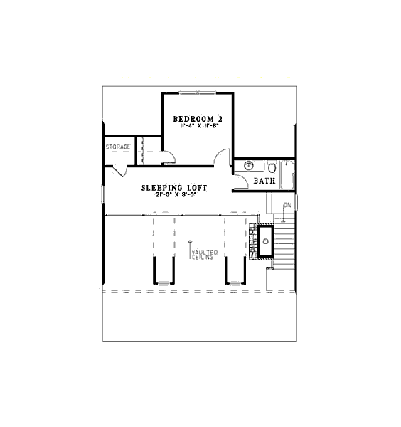 upper floor house blueprint