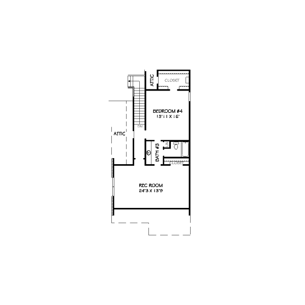 upper floor house blueprint