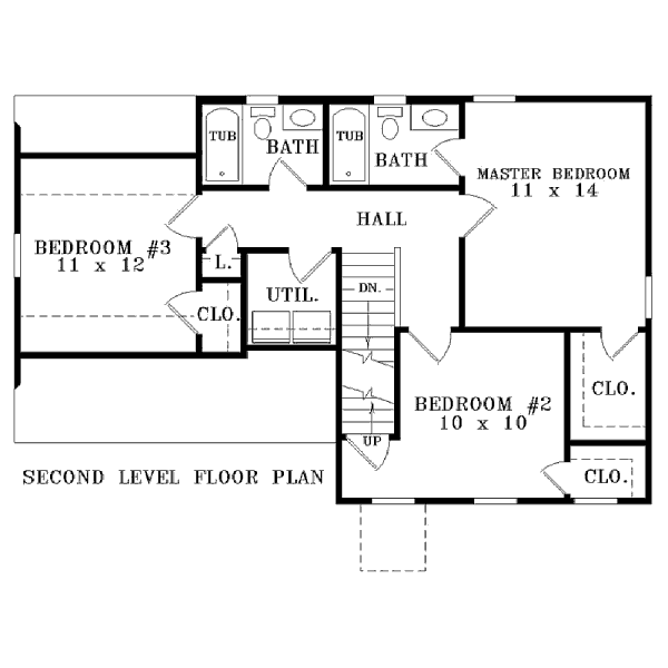 upper floor house blueprint