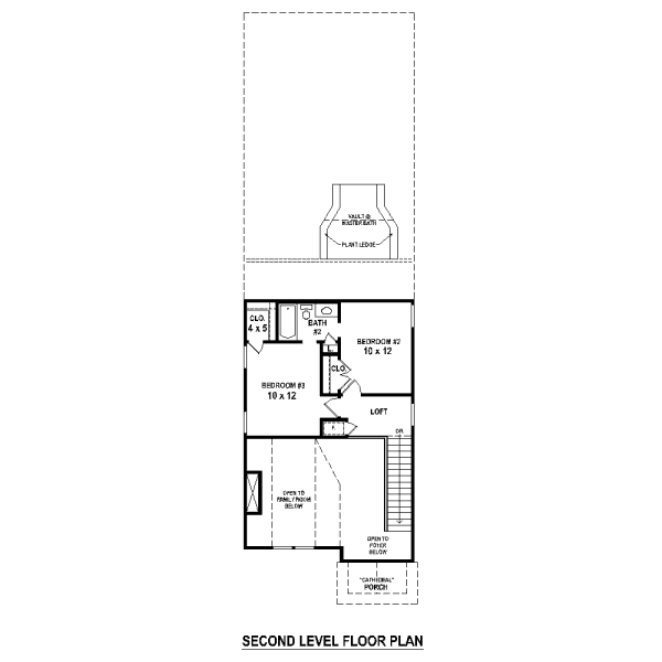 upper floor house blueprint