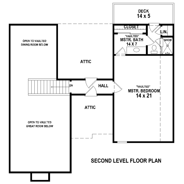 upper floor house blueprint