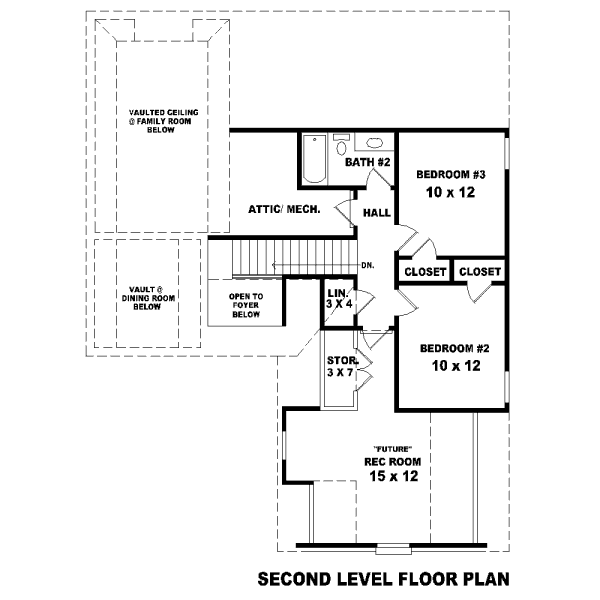 upper floor house blueprint