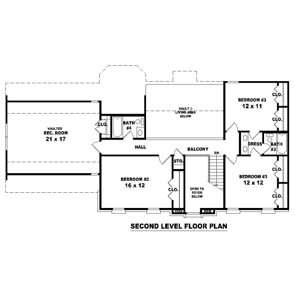 upper floor house blueprint