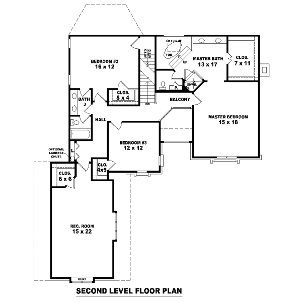 upper floor house blueprint