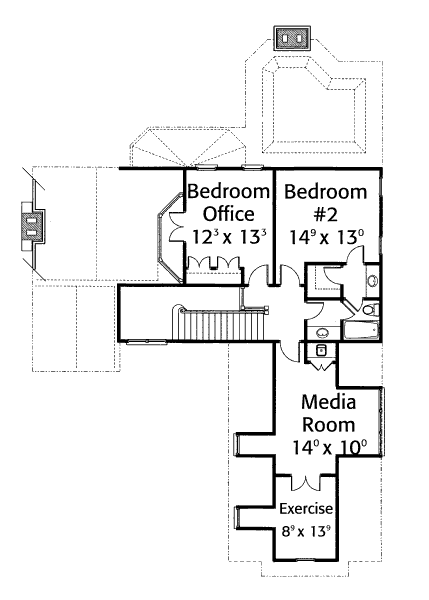 upper floor house blueprint