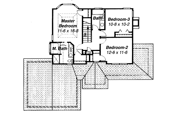 upper floor house blueprint