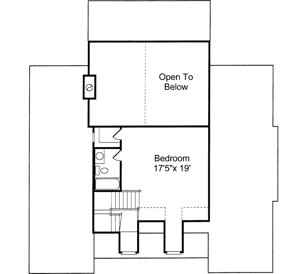 upper floor house blueprint