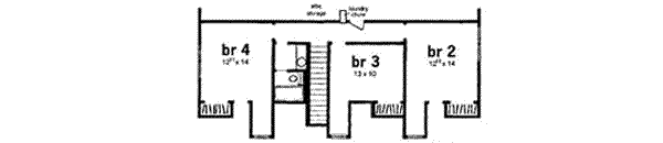 upper floor house blueprint