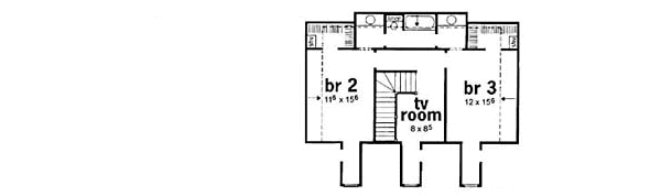 upper floor house blueprint