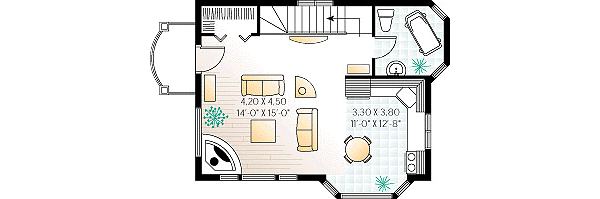 upper floor house blueprint