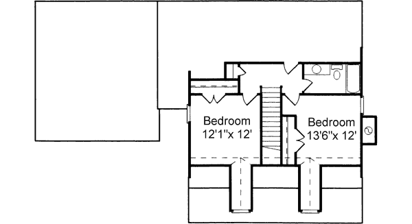 upper floor house blueprint