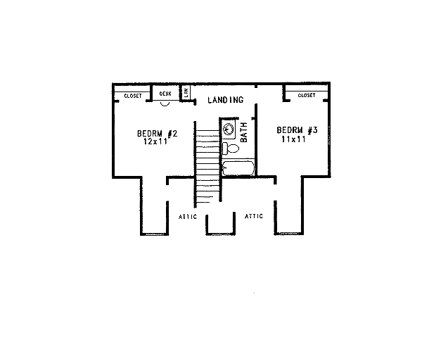 upper floor house blueprint