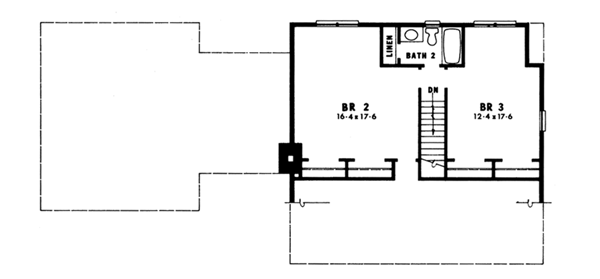 upper floor house blueprint