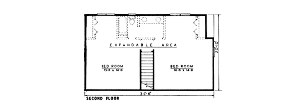 upper floor house blueprint