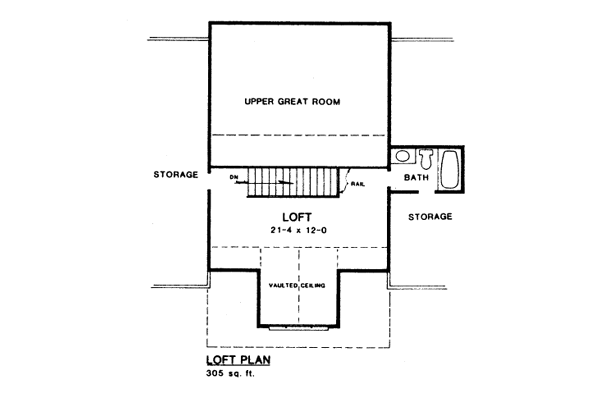 upper floor house blueprint