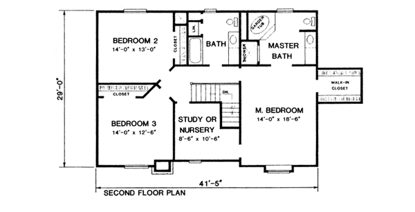 upper floor house blueprint