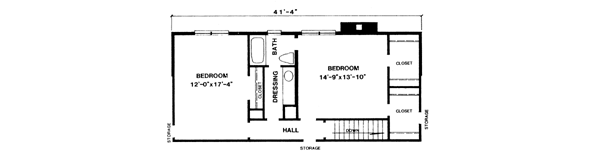 upper floor house blueprint