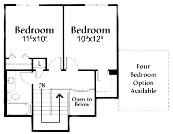 upper floor house blueprint